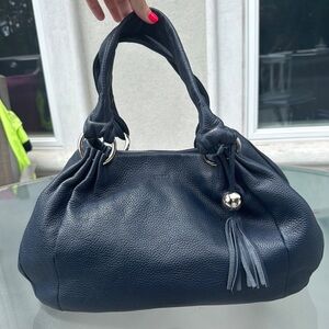 Navy blue Furla shoulder bag